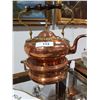 Image 1 : COPPER KETTLE ON WARMING STAND