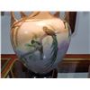 Image 3 : HAND PAINTED ASIAN PORCELAIN LAMP