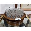 Image 1 : SCARCE WOOD BOXED INDIVIDUAL COMMUNION WINE SET