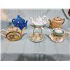 Image 1 : 6 CHINA TEAPOTS
