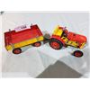 Image 1 : TIN TRACTOR AND TRAILER