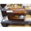 Image 1 : WOOD TEA CADDY COMPLETE