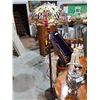 Image 1 : TIFFANY STYLE DRAGONFLY STAINED GLASS FLOOR LAMP