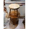 Image 1 : MILKING STOOL AND OCTAGON SIDE TABLE
