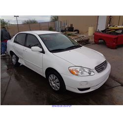 2003 - TOYOTA COROLLA