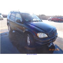2000 - MERCEDES BENZ M CLASS