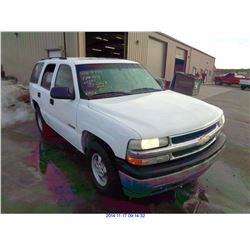 2003 - CHEVROLET TAHOE