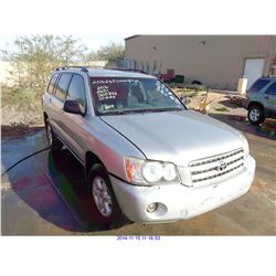 2001 - TOYOTA HIGHLANDER