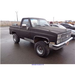 1984 - CHEVROLET BLAZER