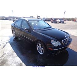 2001 - MERCEDES BENZ C-CLASS