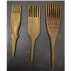 Image 2 : THREE NAVAJO WEAVER COMBS