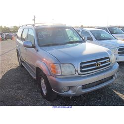2001 - TOYOTA SEQUOIA