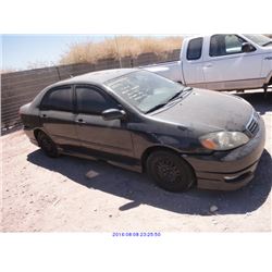 2006 - TOYOTA COROLLA