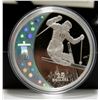 Image 1 : 2007 Canada $25 Sterling Silver Coin - Vancouver 2010 Olympics: Freestyle Skiing