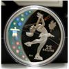 Image 1 : 2007 Canada $25 Sterling Silver Coin - Vancouver 2010 Olympics: Figure Skating