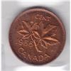 Image 1 : Rare 1955 Canada ICCS Graded Small One Cent Penny Coin - PL-65, SF, Red, Cameo