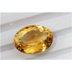 24.20ct Oval Shape Citrine