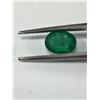 Image 2 : 2.33ct Oval Cut Emerald