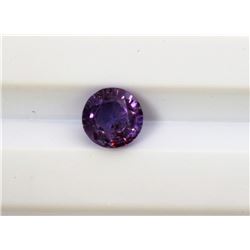 1.05ct Round Shape  Natural Ceylon Purple Sapphire