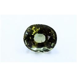 3.71ct Oval Shape Green Tourmaline