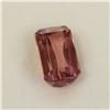 Image 1 : 3.11ct Emerald Shape Pink Tourmaline
