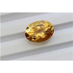 8.615 ct Oval Shape Citrine