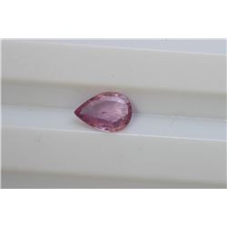 0.61CT Pear Shape  Natural Ceylon Pink Sapphire