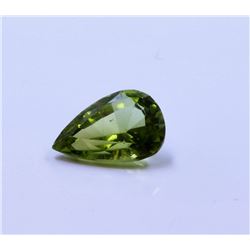 2.19ct Pear Shape burma peridot