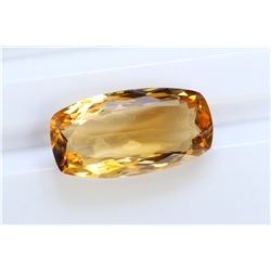 7.46ct Emerald Shape Citrine