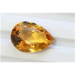 10.85ct Pear Shape Citrine