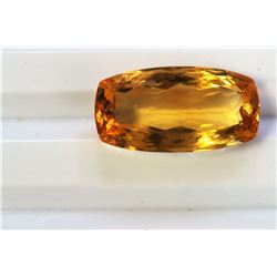 10.39ct Emerald Shape Citrine