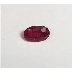 1.29ct Oval Cut Ruby