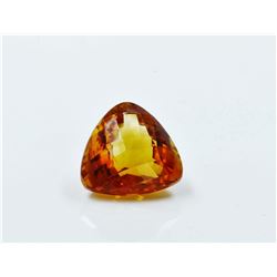 10.36ct Trillion Shape mandarine Citrine