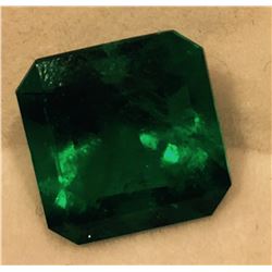 GIA 7.41ct Natural Emerald