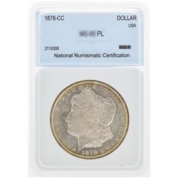 1878-CC $1 Morgan Silver Dollar Proof Like Coin