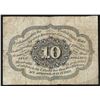 Image 2 : 1862 10 Cent 1st Issue Fractional Note