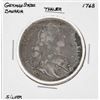 Image 1 : 1768 German States Bavaria Thaler Silver Coin