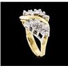 Image 4 : 14KT Two Tone Gold 0.70ctw Diamond Ring