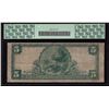 Image 2 : 1902 $5 Plain Back National Bank of Dallas Texas National Currency Note PCGS VG