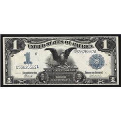 1899 $1 Black Eagle Silver Certificate Note