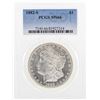 Image 1 : 1882-S $1 Morgan Silver Dollar Coin PCGS MS66