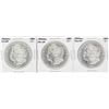 Image 1 : Set of (3) 1880-S $1 Morgan Silver Dollar Coins
