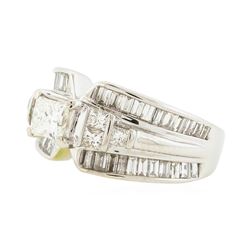 14KT White Gold 2.50ctw Diamond Ring
