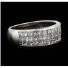 Image 1 : Platinum 1.00ctw Diamond Ring
