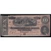 Image 1 : 1864 $10 The Confederate States of America Note