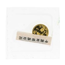 2007 1/20 oz China Panda Gold Coin