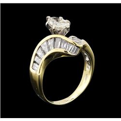 14KT Yellow Gold 2.21ctw Diamond Ring