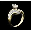Image 1 : 14KT Yellow Gold 2.21ctw Diamond Ring