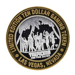 .999 Fine Silver Tropicana Las Vegas $10 Casino Limted Edition Gaming Token