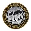 Image 1 : .999 Fine Silver Tropicana Las Vegas $10 Casino Limted Edition Gaming Token